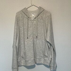 Jockey Light Gray Women’s Zip-Up Hoodie